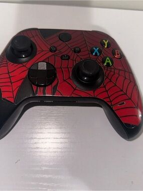 Xbox series X Red Spiderweb Wireless Controller